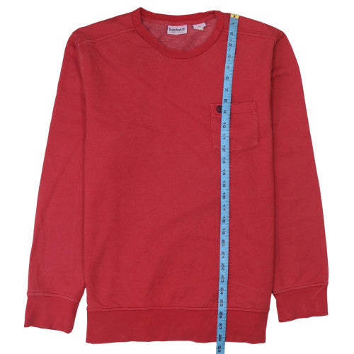 Mens UK Size L Timberland Red Pullover Sweatshirt