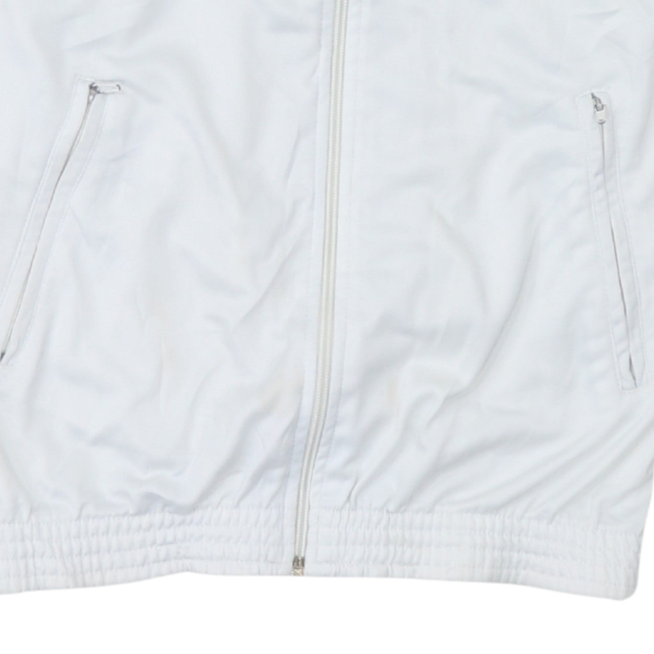 Mens UK Size S Champion White Full Zip Sweatshirt