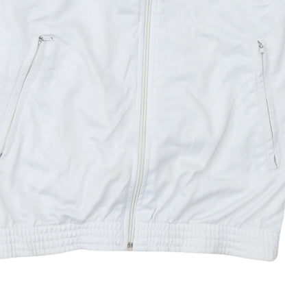 Mens UK Size S Champion White Full Zip Sweatshirt