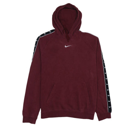 Mens UK Size M Nike Red Pullover Hoodie