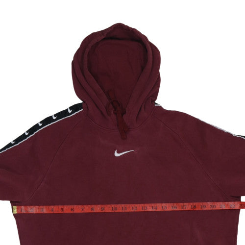 Mens UK Size M Nike Red Pullover Hoodie