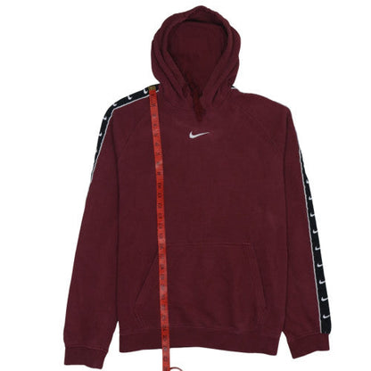 Mens UK Size M Nike Red Pullover Hoodie