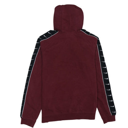 Mens UK Size M Nike Red Pullover Hoodie