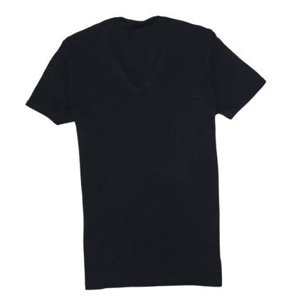 G-Star RAW Men's Black V-Neck Short Sleeve Cotton T-Shirt M