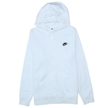 Mens UK Size S Nike White Pullover Hoodie