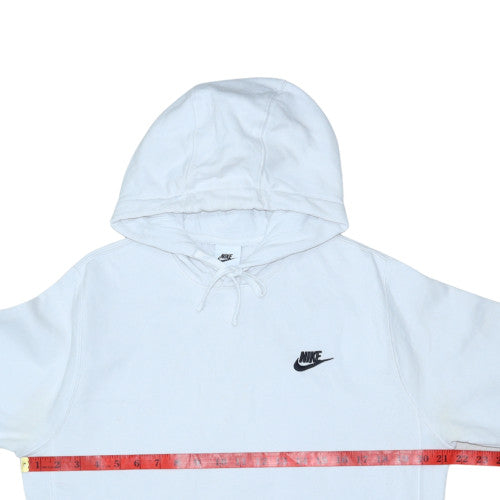 Mens UK Size S Nike White Pullover Hoodie