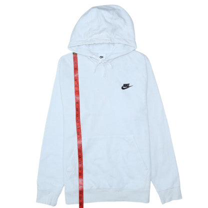 Mens UK Size S Nike White Pullover Hoodie