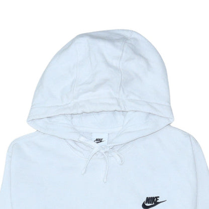 Mens UK Size S Nike White Pullover Hoodie