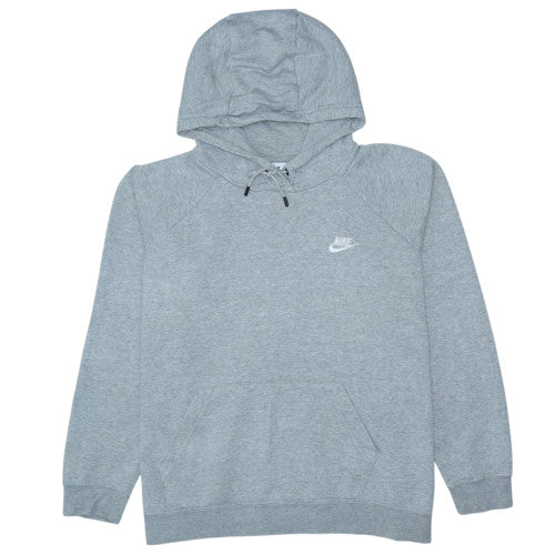 Mens UK Size XL Nike Grey Pullover Hoodie