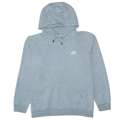 Mens UK Size XL Nike Grey Pullover Hoodie
