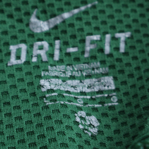 Mens UK Size L Nike Green Henley Sweatshirt