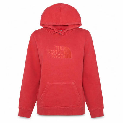 Womens UK Size M The North Face Red Pullover Hoodie