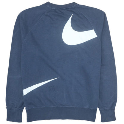 Mens UK Size M Nike Blue Pullover Sweatshirt
