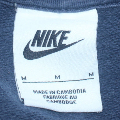 Mens UK Size M Nike Blue Pullover Sweatshirt