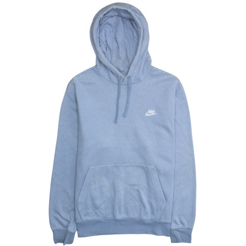 Mens UK Size L Nike Blue Pullover Hoodie