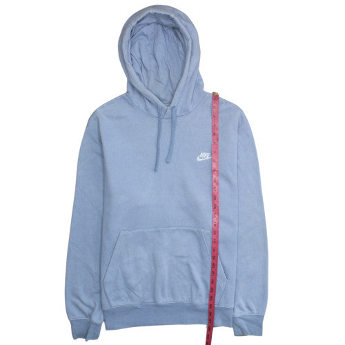Mens UK Size L Nike Blue Pullover Hoodie