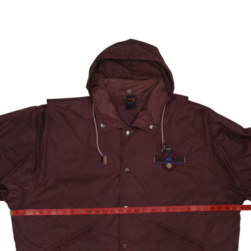 Mens UK Size 42/44 Jinglers Brown Rain Coat