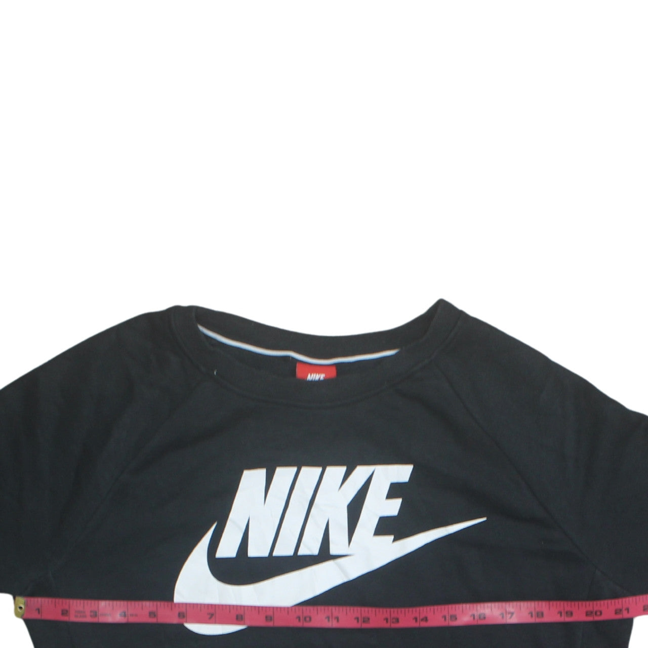 Womens UK Size M Nike Black Pullover Sweatshirt