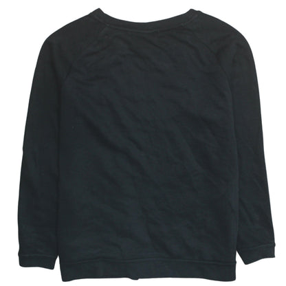 Womens UK Size M Nike Black Pullover Sweatshirt