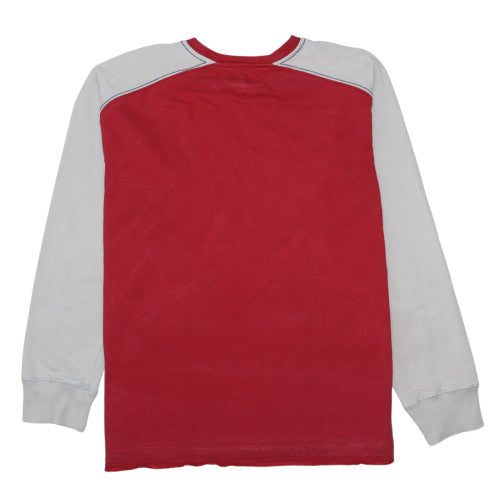 Mens UK Size XL Tommy Hilfiger Red Pullover Sweatshirt