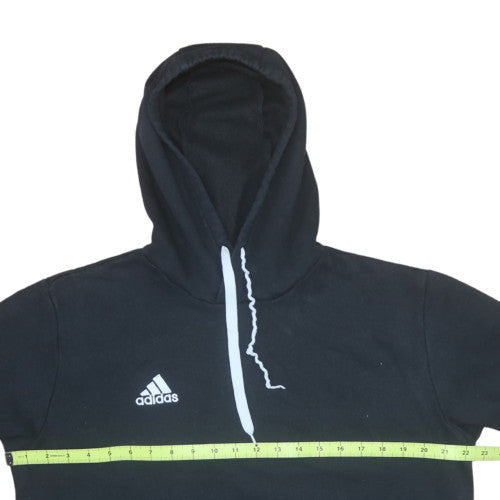 Mens UK Size L adidas Black Pullover Hoodie