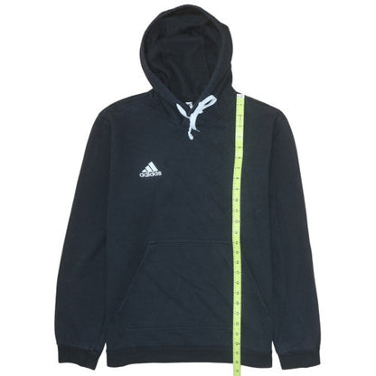 Mens UK Size L adidas Black Pullover Hoodie