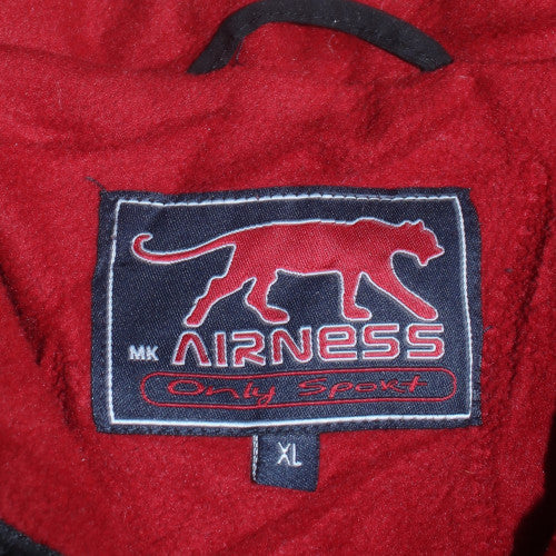 Mens UK Size XL Airness Black Pullover Sweatshirt