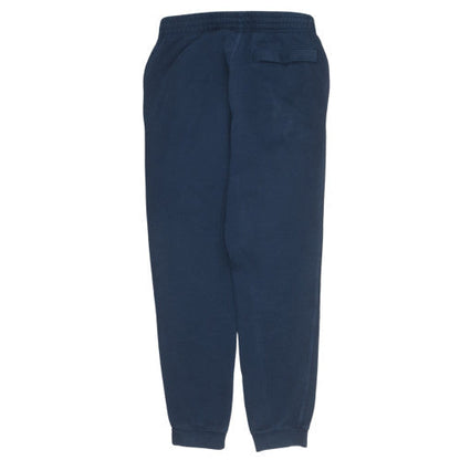 Nike Men's Blue Fleece Sweatpants S Regular Fit Joggers