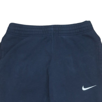 Nike Men's Blue Fleece Sweatpants S Regular Fit Joggers