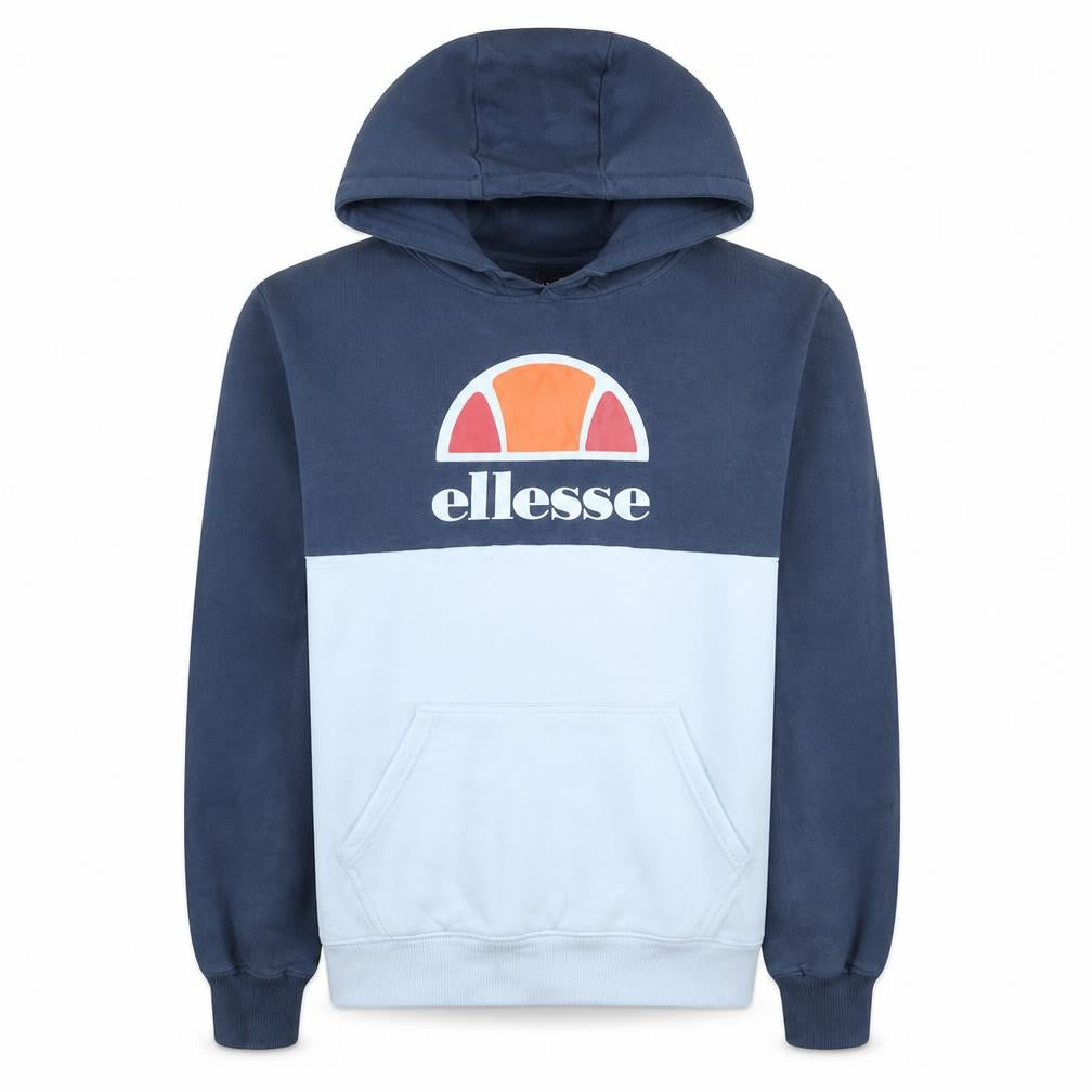 Mens UK Size L ellesse Blue Pullover Hoodie