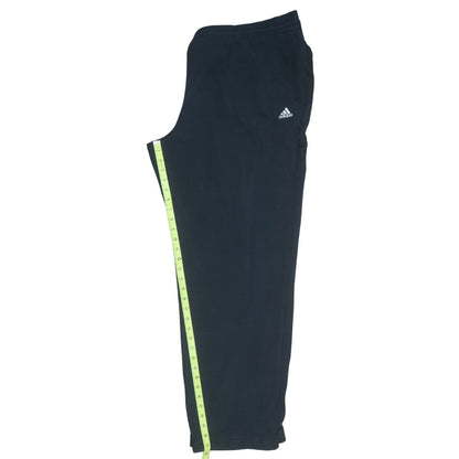 Adidas Mens Navy Blue 2XL Jogger Sweatpants Elastic Waist Essentials