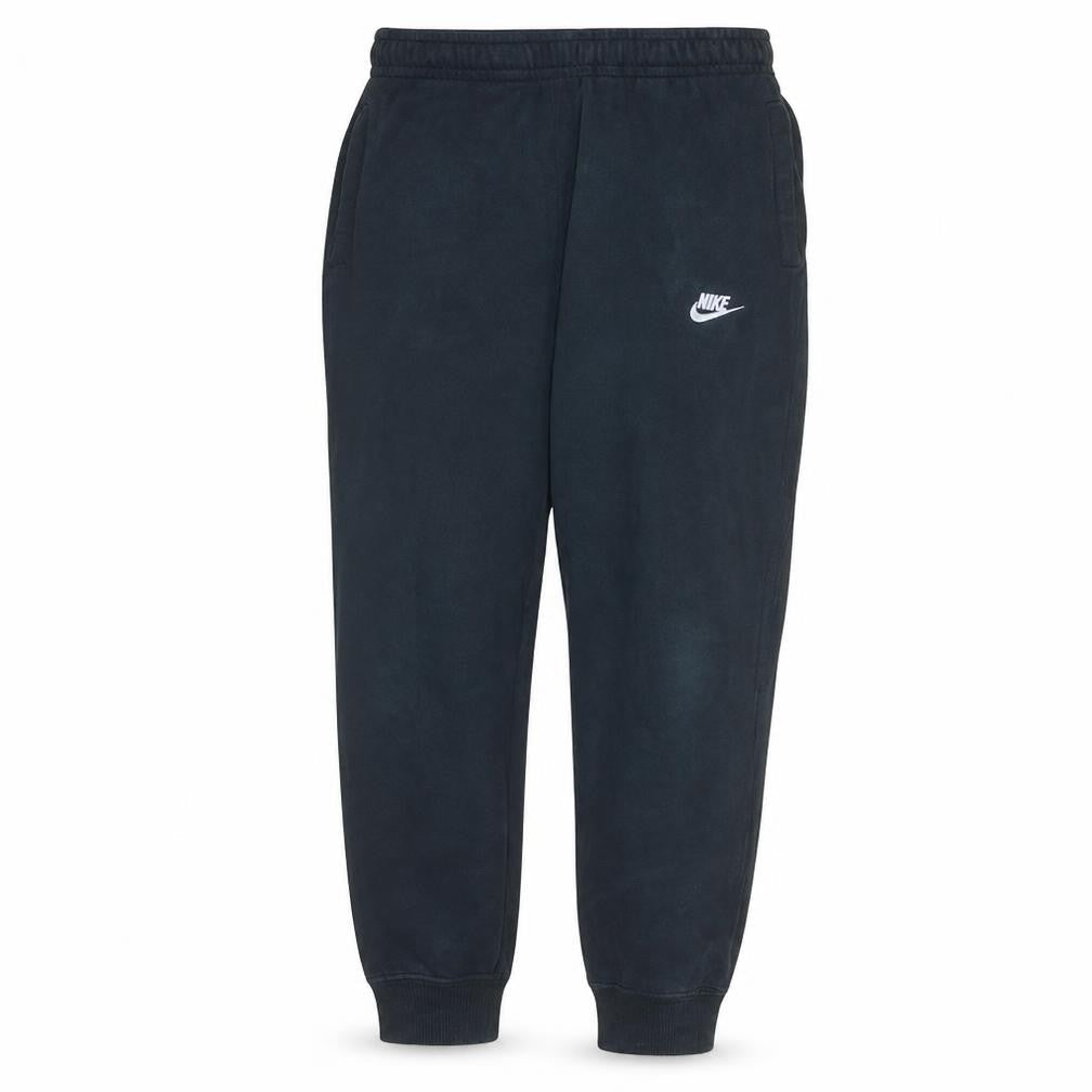 Nike Men's Black Jogger Trousers Size S Fleece Tapered Casual