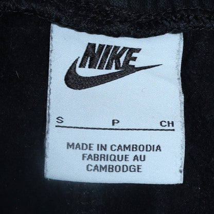 Nike Men's Black Jogger Trousers Size S Fleece Tapered Casual