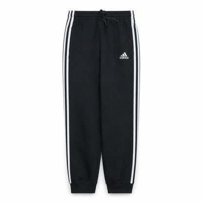 Adidas Men's Black Jogger Trousers S Regular Fit Fleece