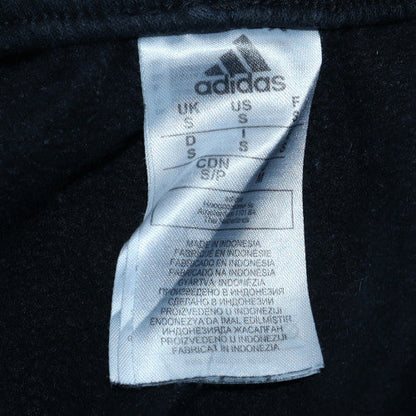 Adidas Men's Black Jogger Trousers S Regular Fit Fleece