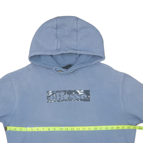 Mens UK Size M ellesse Blue Pullover Hoodie