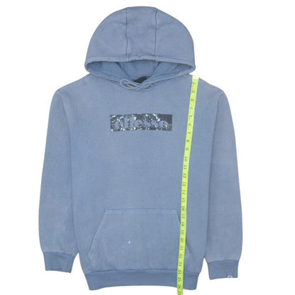 Mens UK Size M ellesse Blue Pullover Hoodie