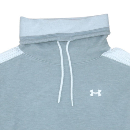 Mens UK Size M Under armour Grey Pullover Hoodie