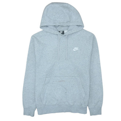 Mens UK Size M Nike Grey Pullover Hoodie