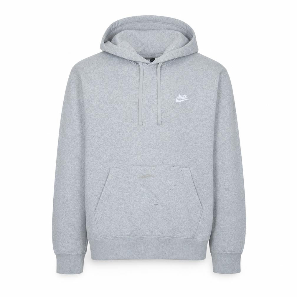 Mens UK Size M Nike Grey Pullover Hoodie