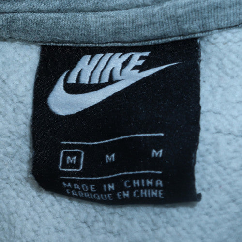 Mens UK Size M Nike Grey Pullover Hoodie