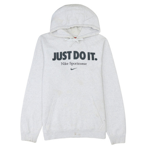 Mens UK Size S Nike Grey Pullover Hoodie