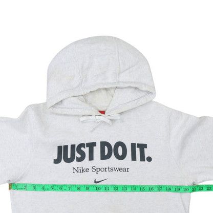 Mens UK Size S Nike Grey Pullover Hoodie