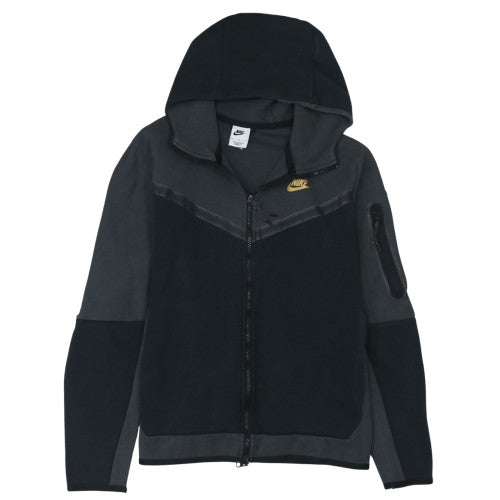 Mens UK Size M Nike Black Full Zip Hoodie