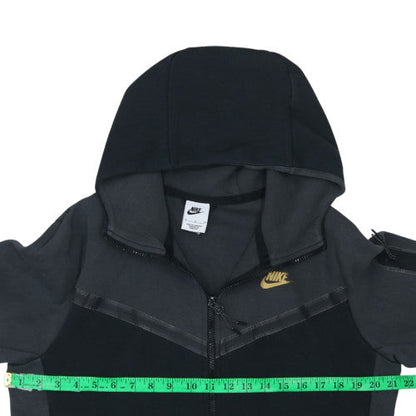 Mens UK Size M Nike Black Full Zip Hoodie