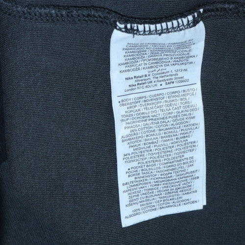 Mens UK Size M Nike Black Full Zip Hoodie