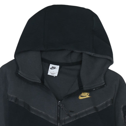 Mens UK Size M Nike Black Full Zip Hoodie