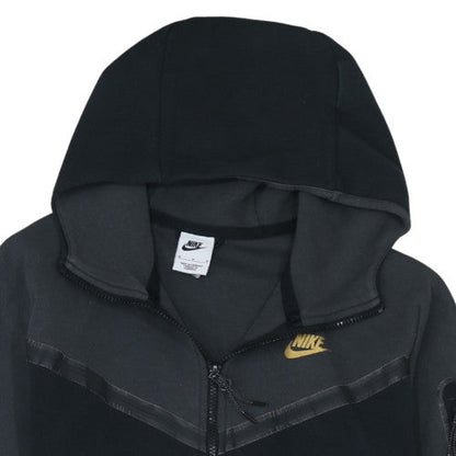 Mens UK Size M Nike Black Full Zip Hoodie