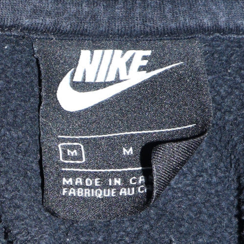 Mens UK Size M Nike Black Pullover Hoodie