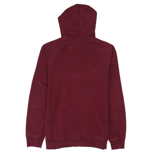 Mens UK Size S adidas Red Pullover Hoodie